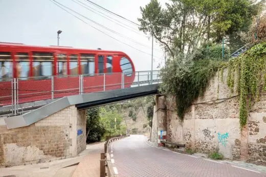 Cucadellum Tibidabo New Funicular Barcelona Spain