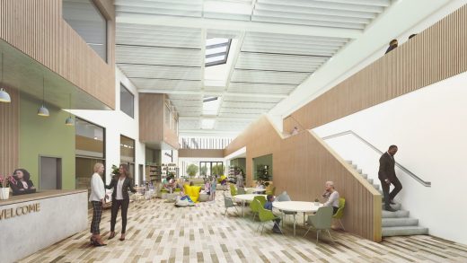 East End Community Campus Dundee Building interior