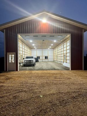What kind of high bay light is best for a workshop