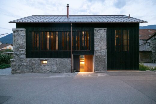 Hof and Hist House Felsberg Switzerland