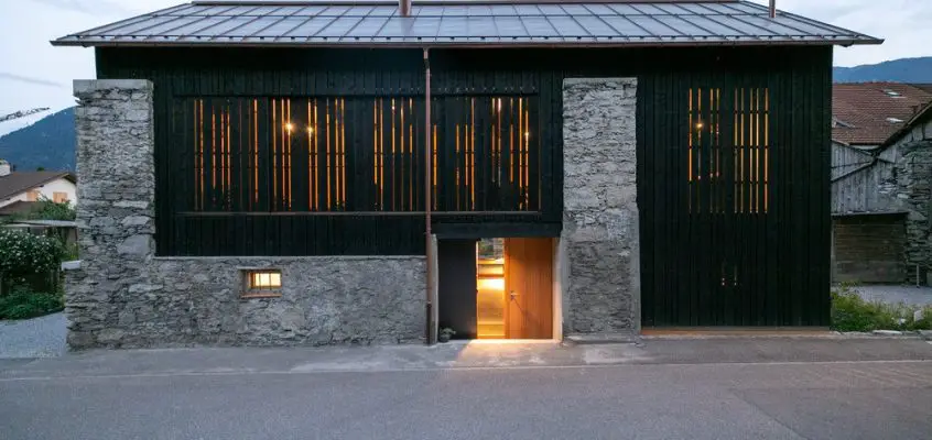 Hof and Hist House, Felsberg, Switzerland