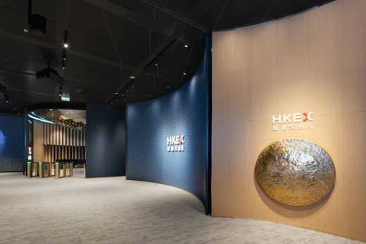 Hong Kong Stock Exchange Connect Hall HK