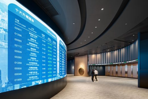 Hong Kong Stock Exchange Connect Hall HK