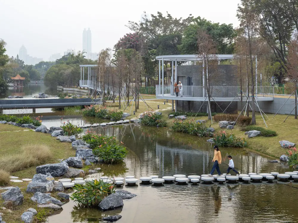 Honghu Park Water Purification Station Shenzhen China