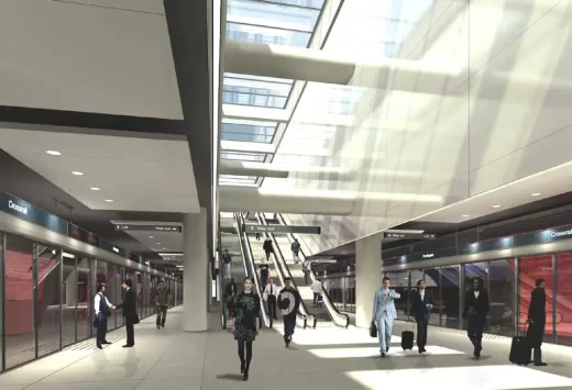 Crossrail Paddington Station design by PLP Architecture