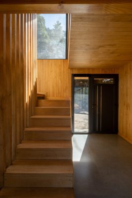 northwest Patagonia residence stairs