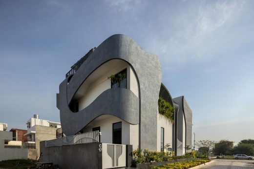 Ribbon House in Mohali, Punjab luxury home