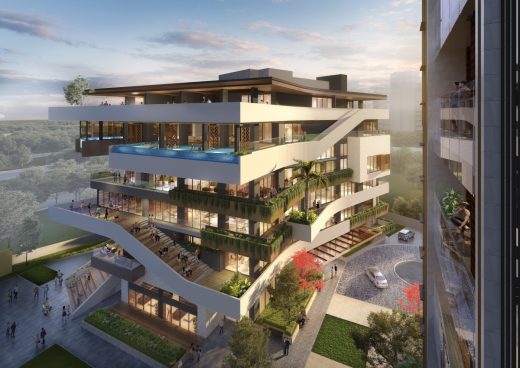 SAS Crown Hyderabad luxury residential development club house