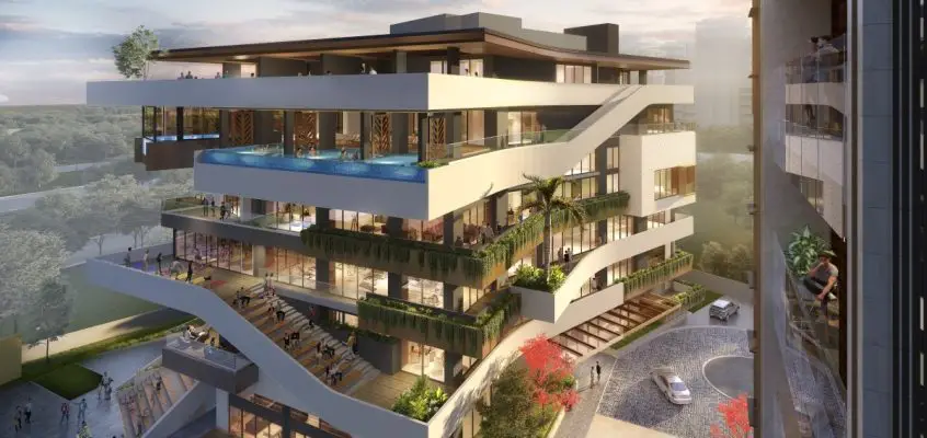 SAS Crown Hyderabad luxury residential development