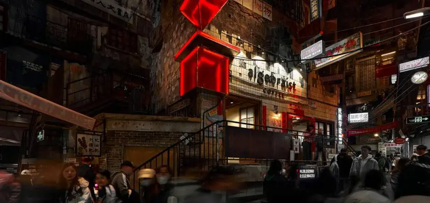 Two Algebraist Coffee Shops, Changsha, Hunan