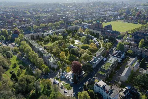 Bristol Zoo Gardens Clifton homes aerial