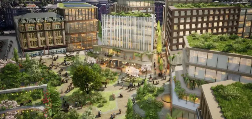 Broad Marsh Nottingham Southside master plan