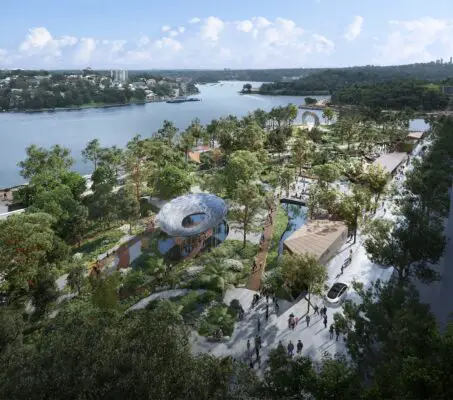 Harbour Park at Barangaroo, Sydney public space