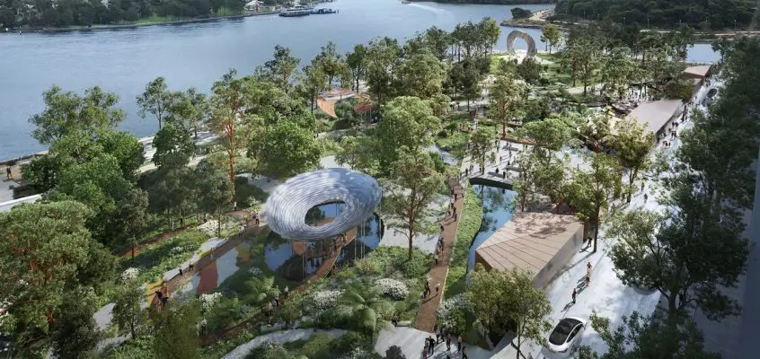 Harbour Park at Barangaroo, Sydney public space