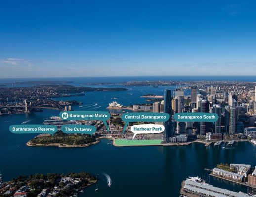 Harbour Park at Barangaroo, Sydney public space