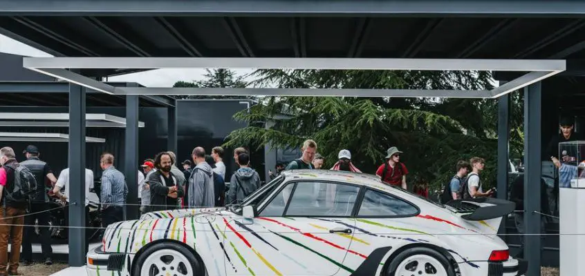 Lanzante Pavilion at Goodwood Festival of Speed