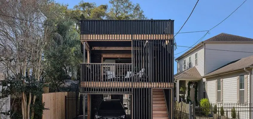 Moiré Noir House, New Orleans, Louisiana