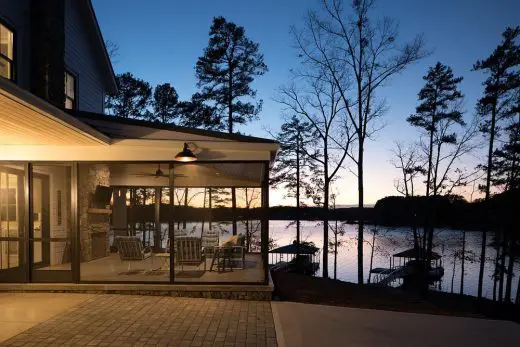 Mountain Lake Shaker Farmhouse South Carolina