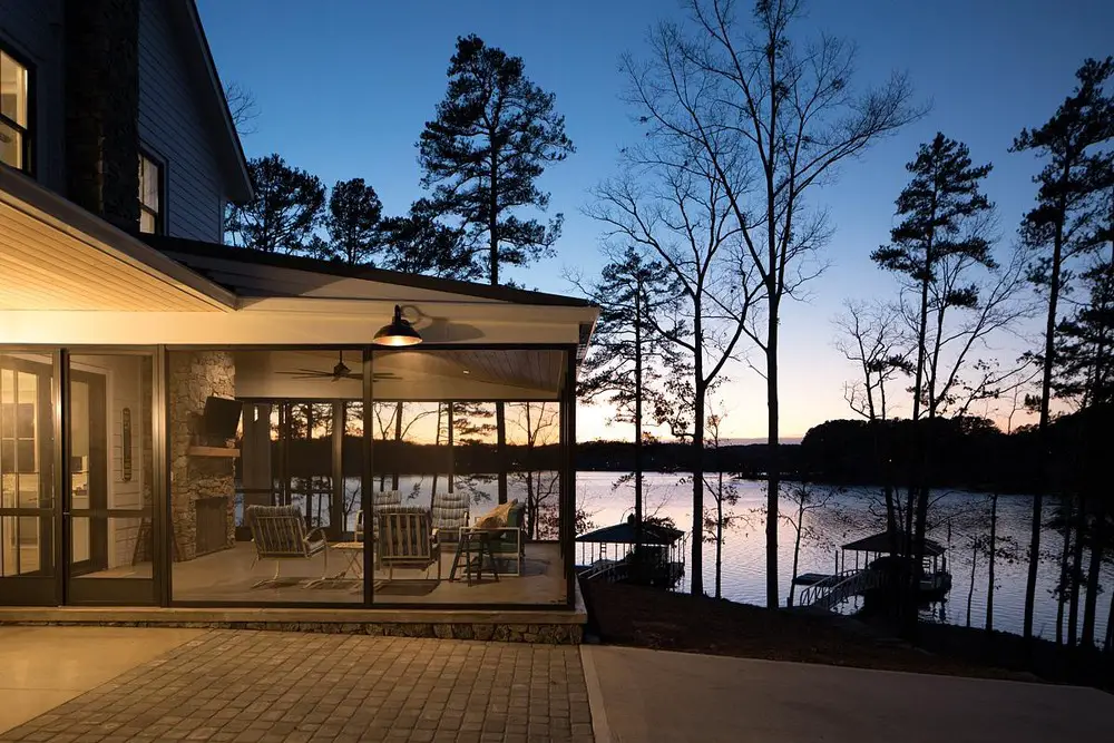 Mountain Lake Shaker Farmhouse South Carolina