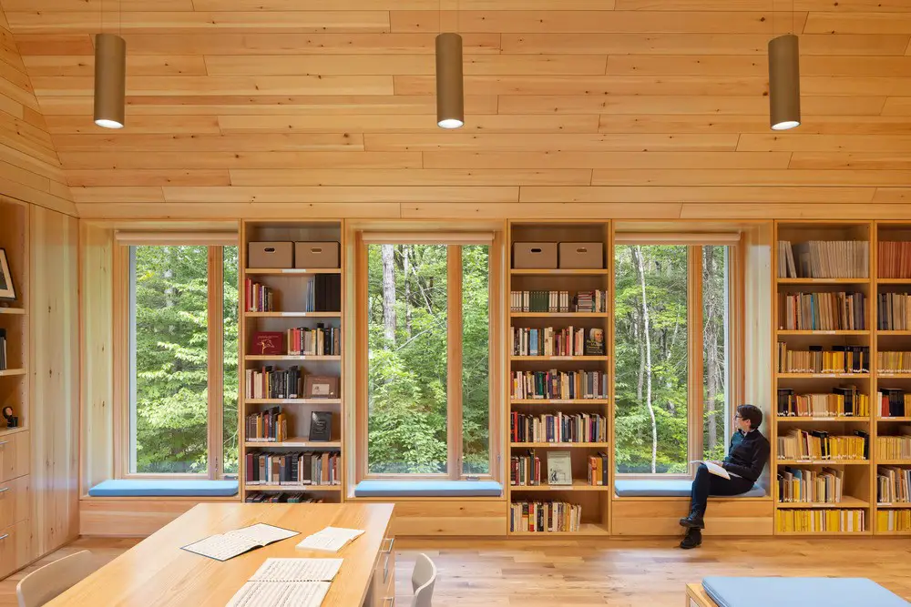 Rehearsal Studio and Music Library, Marlboro, Vermont - e-architect