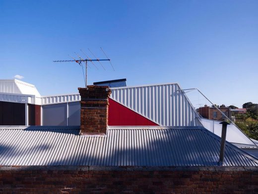 Roofscape House Carlton Melbourne