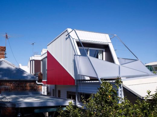 Roofscape House Carlton Melbourne