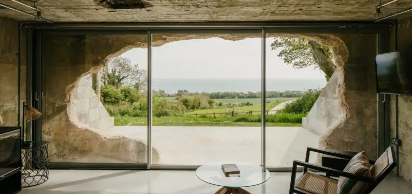 Subterranean WW2 bunker holiday home Dorset
