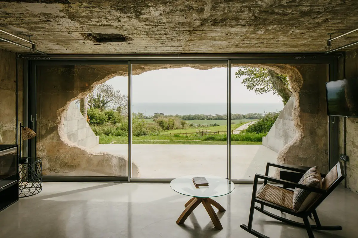 Subterranean WW2 bunker holiday home Dorset