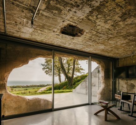 Subterranean WW2 bunker holiday home Dorset