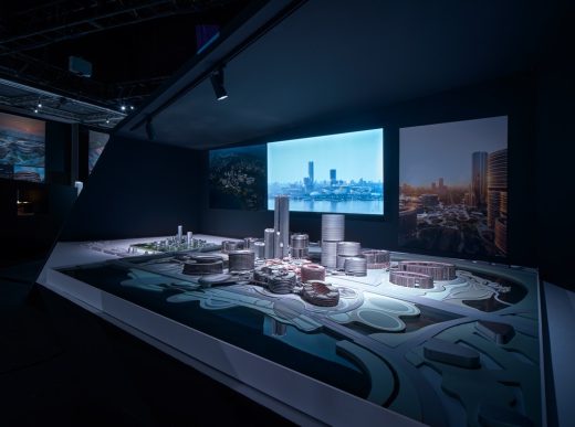 The New World Exhibition Beijing by Zaha Hadid Architects