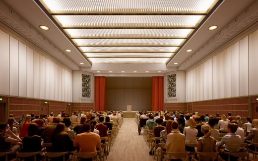 Hammersmith Town Hall London interior