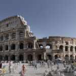 Electa Bookshop Colosseum Rome design