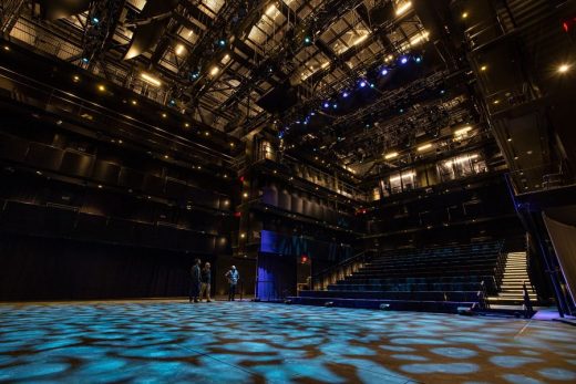 Interior view of the main hall of The Lindemann. Image credit Nick Dentamaro for Brown University.