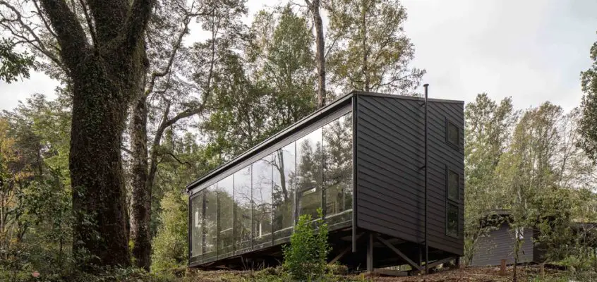 Mezzanina Cabin, Valdivia, Chile building