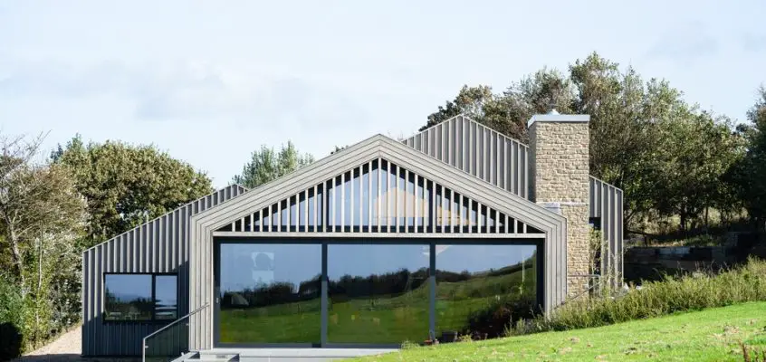 Modern Barn, Dorset, southwest England
