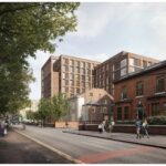 Moss Lane East student accommodation Manchester building