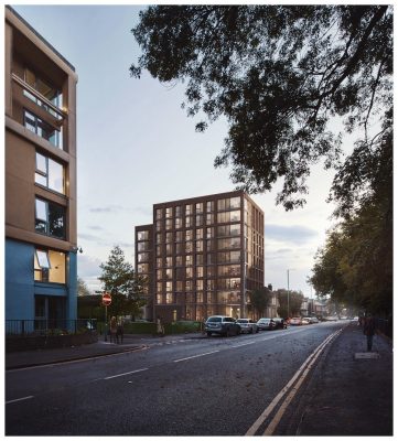 Moss Lane East student accommodation Manchester design