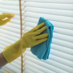 Most effective method to clean roller blinds