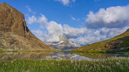 mountian landscape lake - Understanding of allergies and clean air