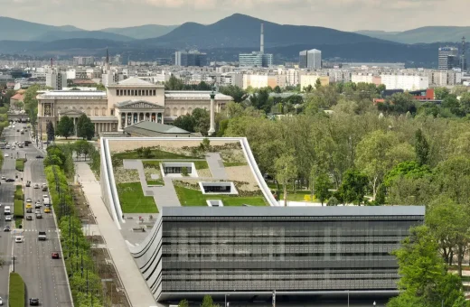 New Museum of Ethnography, Budapest city building