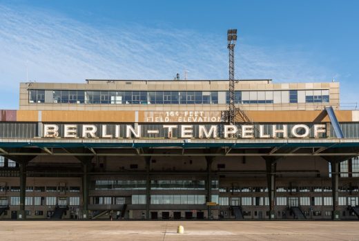 Tempelhof Airport Viewing Platform Berlin Germany