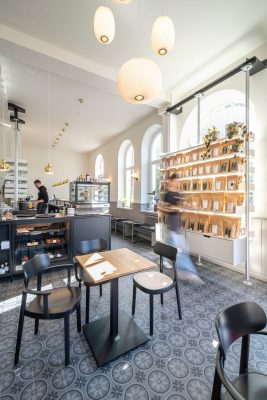 Thonet furniture for the new Herr Hase café in Münster