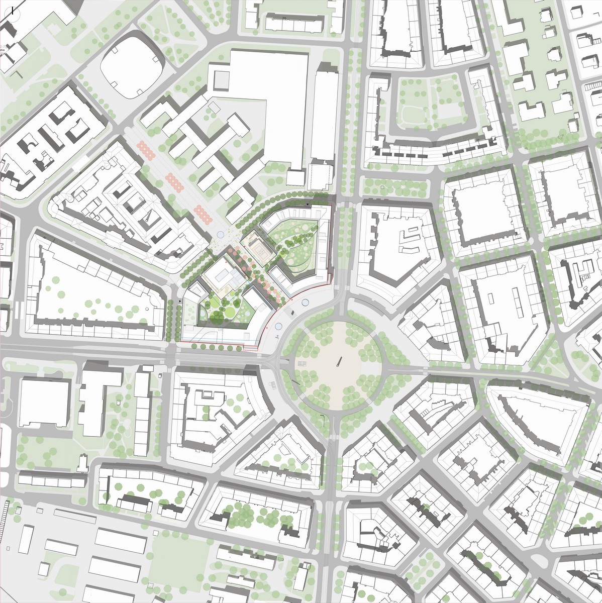 Czech office A69-architekti site plan