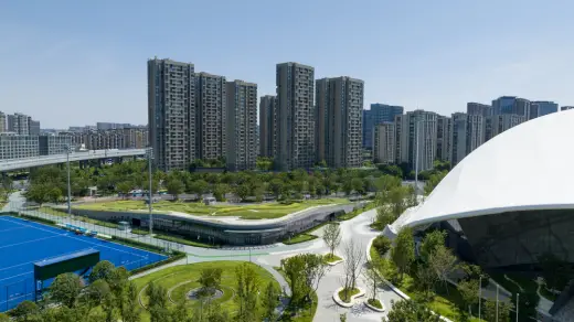 Asian Games Masterplan Hangzhou Central China