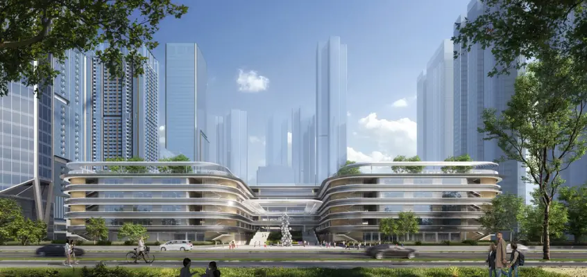 Futian Hongling Mangrove School, Shenzhen