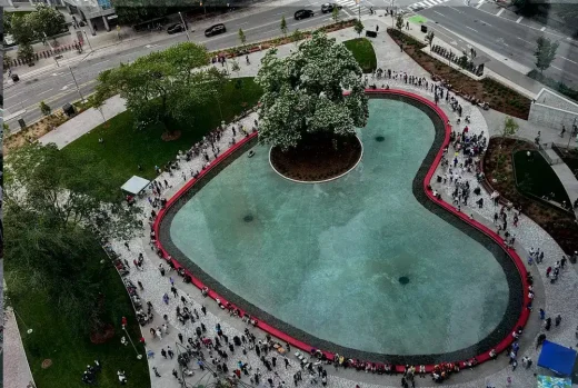 Love Park Toronto by Canadian Landscape Architect Claude Cormier