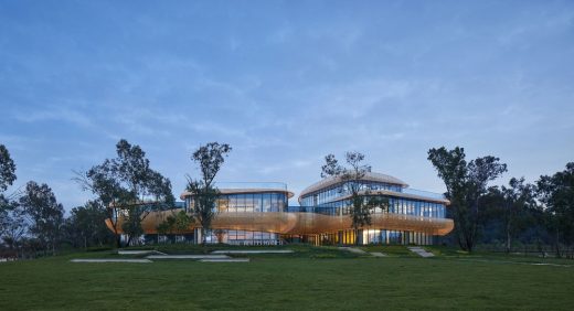 White Crane Lake Visitor Centre Jiangxi China