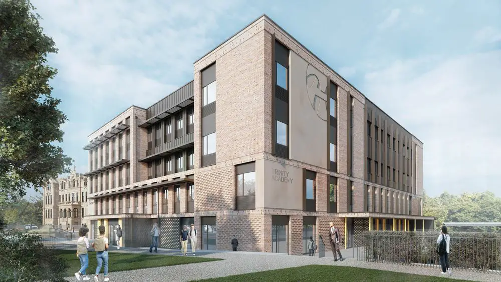Development of Edinburgh’s Trinity Academy: plans