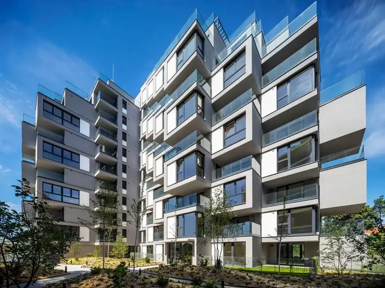Hagibor Apartment Building Prague Czech Republic