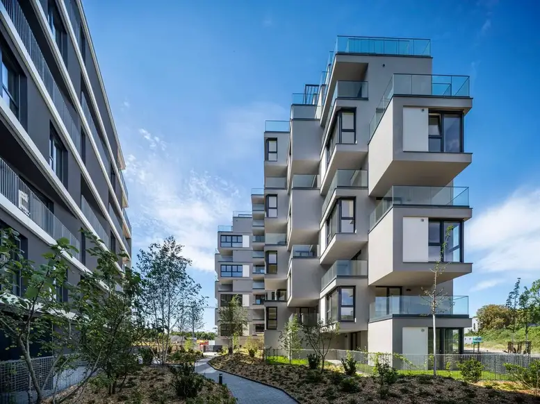 Hagibor Apartment Building Prague Czech Republic